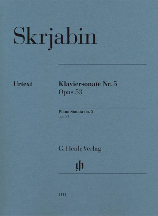 SKRJABIN - Piano Sonata No.5 OP.53