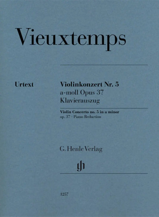 VIEUXTEMPS - Violin Concerto no.5 in a minor op.37