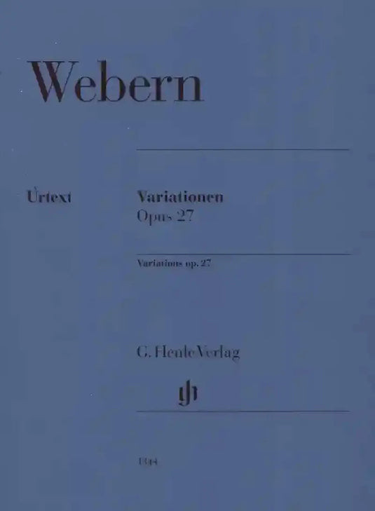 WEBERN - Variationen op. 27