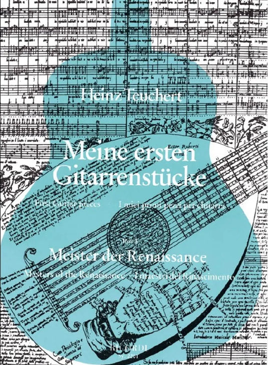 TEUCHERT - Meine ersten Gitarrenstücke - Meister Renaissance