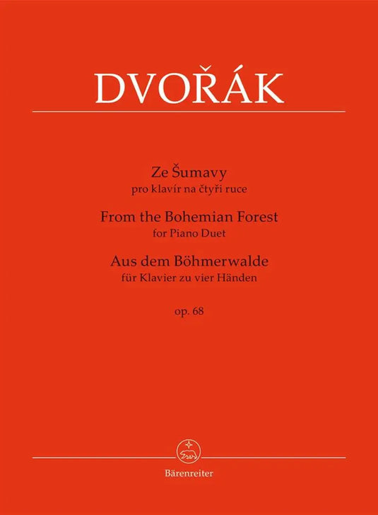 DVORAK - From The Bohemian Forest Op.68 For Piano Duet