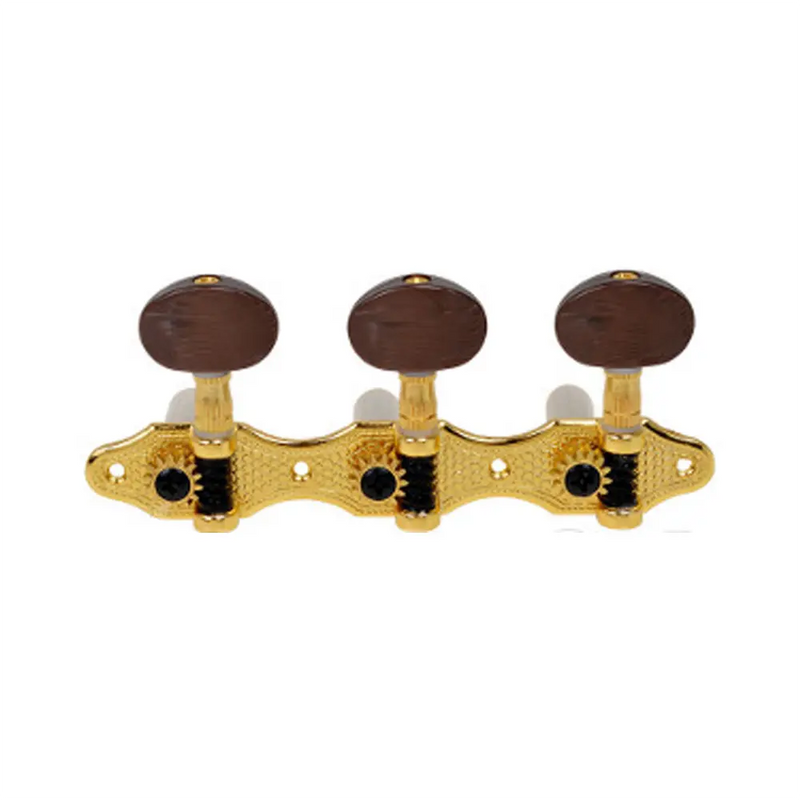 Carica immagine in Galleria Viewer, MH C200 GD SET MECCANICHE L1+R1 PER CHITARRA CLASSICA DORATE