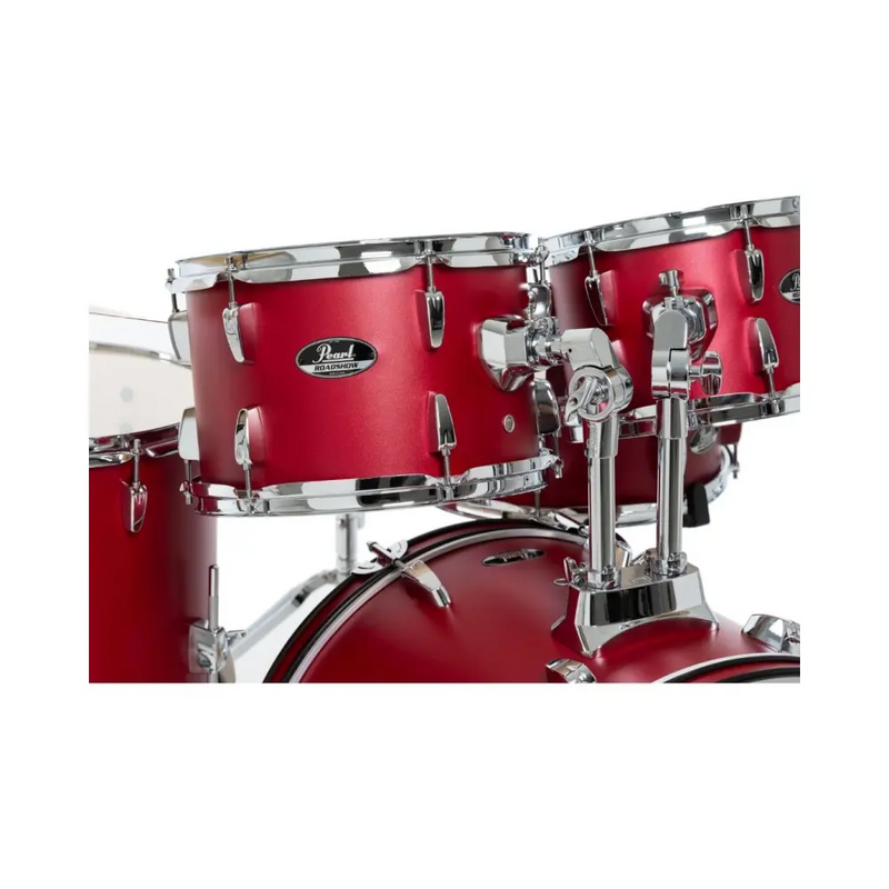 Carica immagine in Galleria Viewer, PEARL Batteria ROADSHOW PLUS 20" con 3 Piatti Solar by Sabian - Matte Red