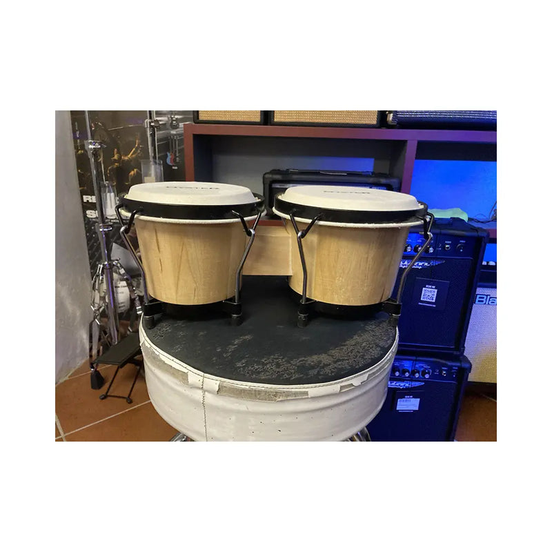 Carica immagine in Galleria Viewer, OYSTER JD103 NATURAL HW BK 7"/9" BONGOS