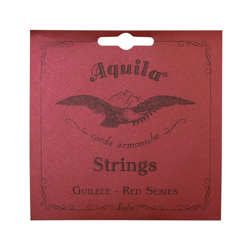 Carica immagine in Galleria Viewer, AQUILA 153C RED MUTA CORDE GUITALELE