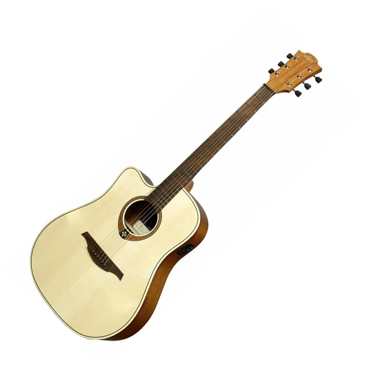 LAG  - TL70DCE-NAT Chitarra Acustica Dreadnought Cutaway EQ Mancina