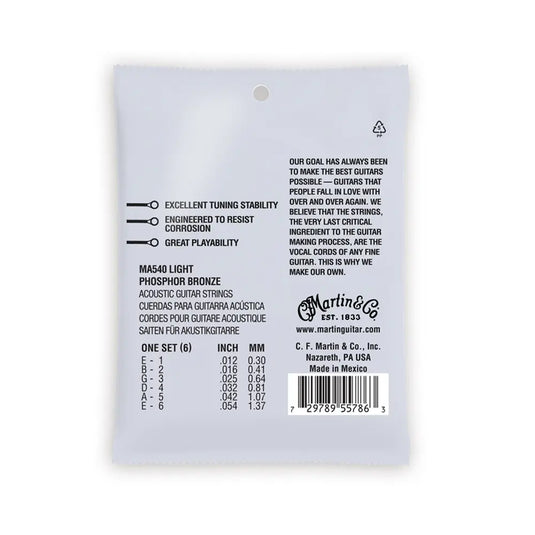 MARTIN M540 Phosfor Bronze  light 12-54