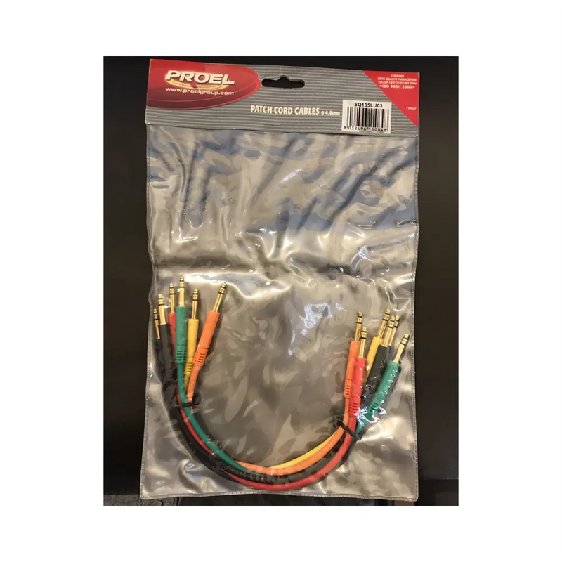 Carica immagine in Galleria Viewer, PROEL Set di 6 cavi da 4.4mm CAVO PATCH