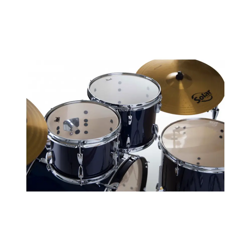 Carica immagine in Galleria Viewer, PEARL Batteria ROADSHOW PLUS 22" con 3 Piatti Solar by Sabian - Royal Blue Metallic