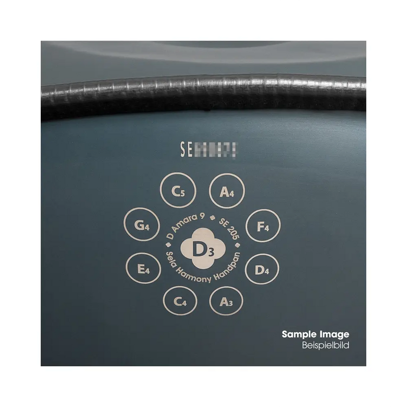 Carica immagine in Galleria Viewer, SELA Harmony Handpan D Kurd 9 – nitrided Steel