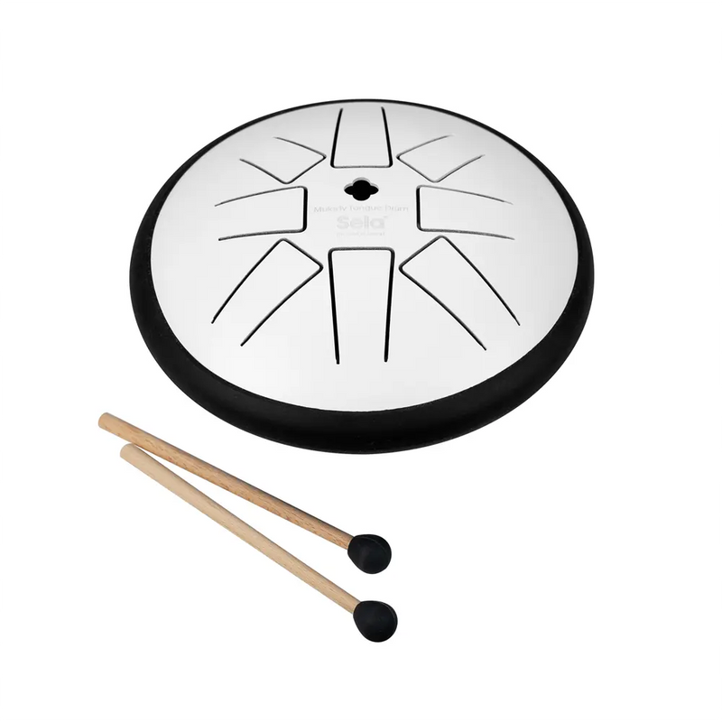 Carica immagine in Galleria Viewer, SELA MELODY TONGUE DRUM 6" Gmin WHITE