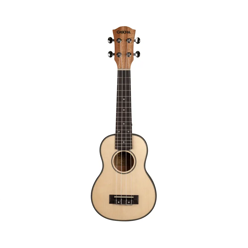 Carica immagine in Galleria Viewer, CASCHA UKULELE Spruce Solid Top Mancino
