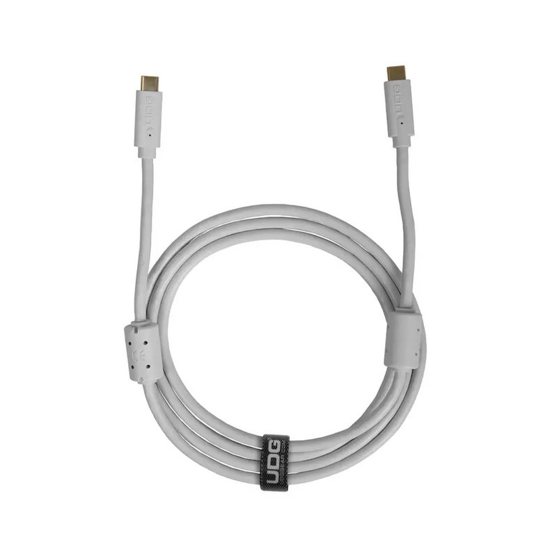 Carica immagine in Galleria Viewer, UDG Ultimate Audio Cable USB 3.2 C-C White Straight 1,5m