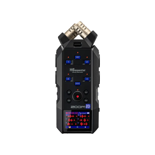ZOOM H6e - registratore digitale 6 tracce 32 bit Floating Point