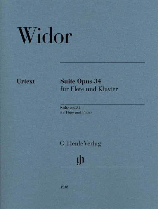 WIDOR - Suite Op.34 - Flauto e Pianoforte