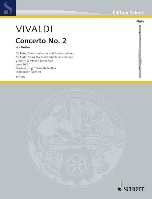 VIVALDI - Concerto Op. 10 n°2 in Sol minore RV 439