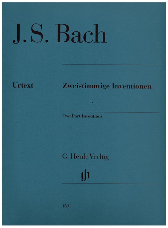 BACH - INVENZIONI A DUE VOCI - ZWEISTIMMIGE INVENTIONEN