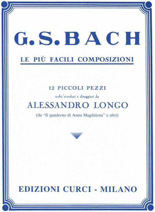 BACH - Le Più Facili Composizioni