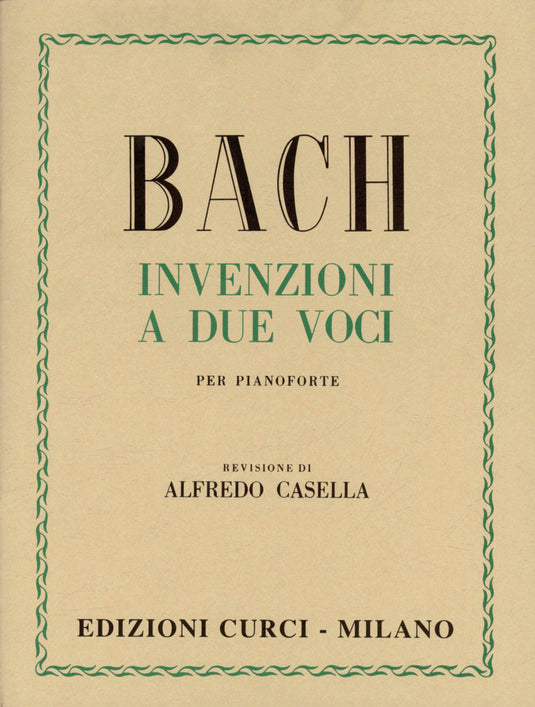 BACH - Invenzioni A Due Voci