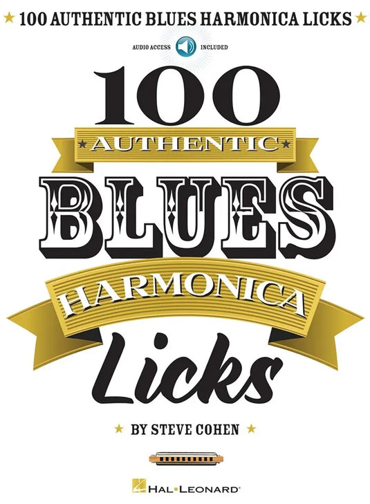 100 AUTHENTIC BLUES HARMONICA LICKS