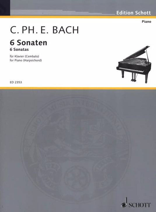 C. PH. E. BACH - 6 Sonatas