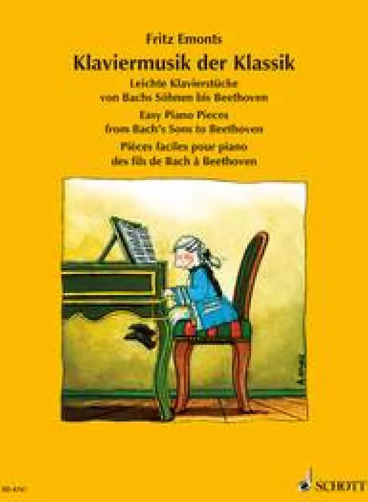 EMONTS - LEICHTE KLAVIERSTUCKE - EASY PIANO PIECES from Bach's Sons to Beethoven