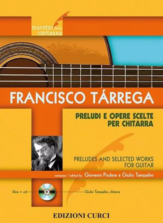 TARREGA - Preludi e opere scelte per chitarra