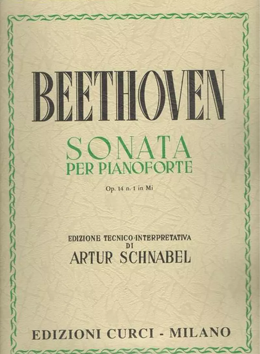 BEETHOVEN - Sonata Per Pianoforte Opus 14 n. 1