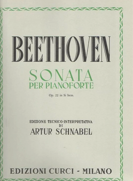 BEETHOVEN - Sonata Per Pianoforte Opus 22