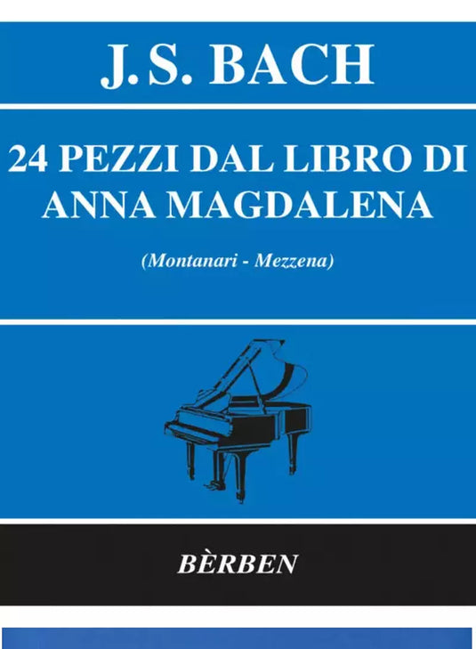 BACH - 24 PEZZI DAL LIBRO DI ANNA MAGDALENA
