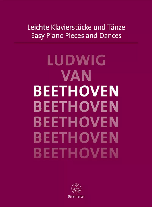 BEETHOVEN - Easy Piano Pieces and Dances