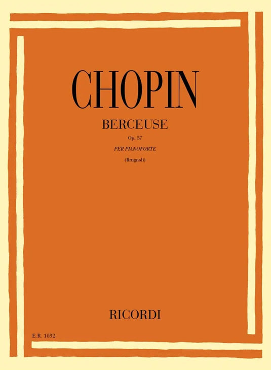 CHOPIN - Berceuse In Re Bem. Op. 57