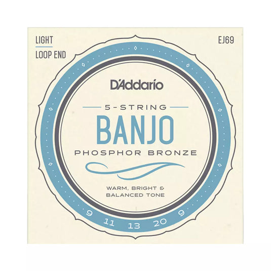 D’ADDARIO EJ 69 CORDE PER BANJO