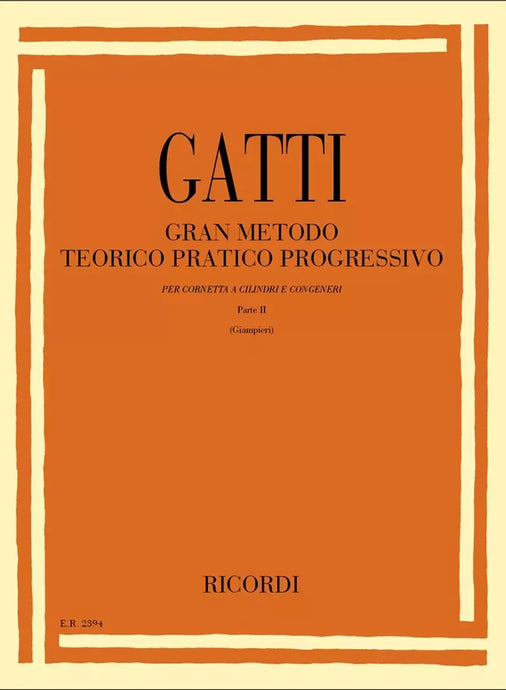 GATTI - Gran Metodo Teorico Pratico Progressivo - Parte II