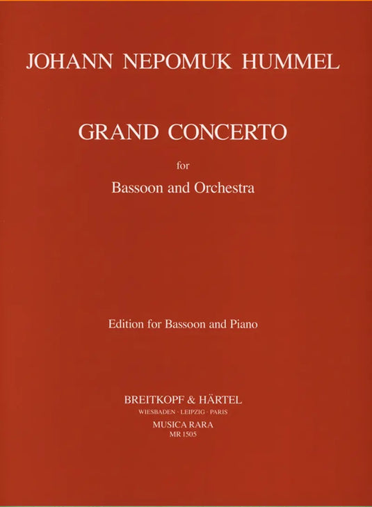 HUMMEL - Grand Concerto in F major