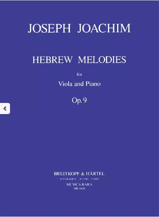 JOACHIM - Hebrew Melodies Op. 9