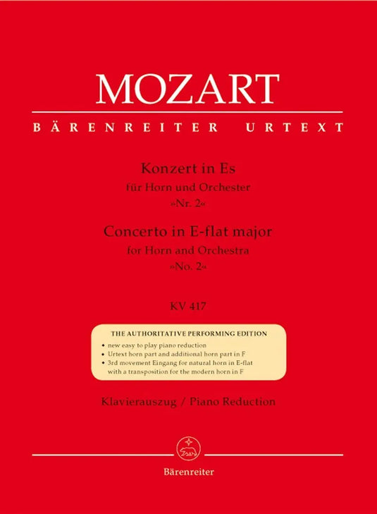 MOZART - Concerto Corno e Orchestra in Eb Major Numero 2