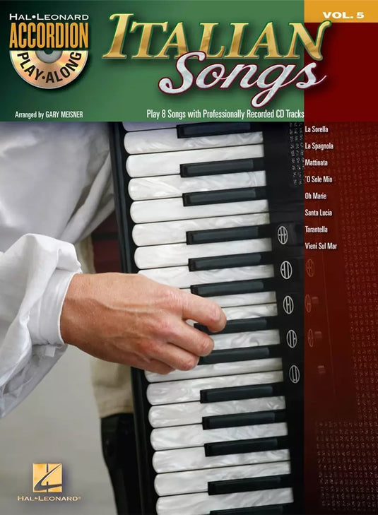 ITALIAN SONGS VOL.5 - FISARMONICA PLAY-ALONG