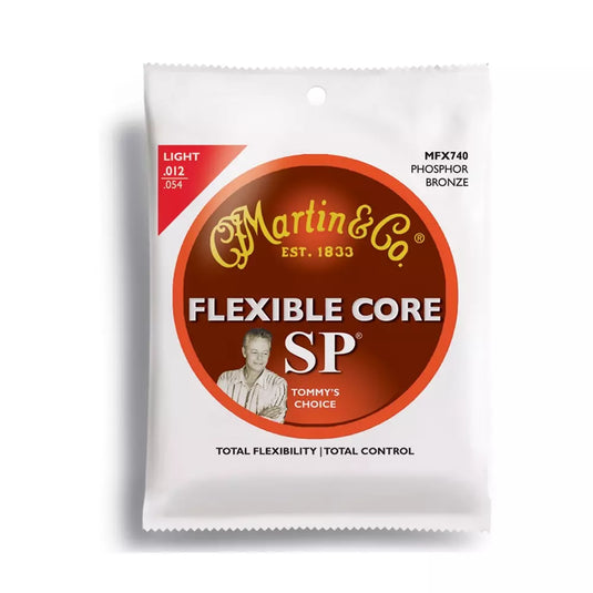 MARTIN MFX740 LIGHT FLEXIBLE CORE BRONZE 12-54