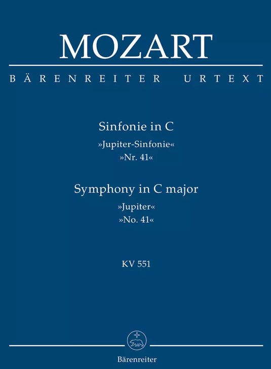 MOZART - Symphony no. 41 in C major K. 551
