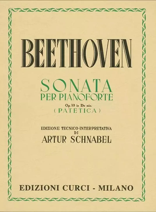 BEETHOVEN - Sonata Per Pianoforte Opus 13
