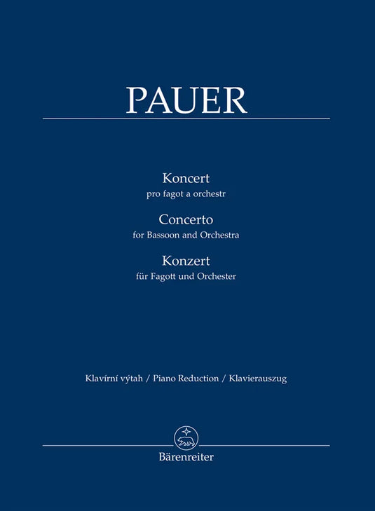 PAUER - Concerto for Bassoon and Orchestra