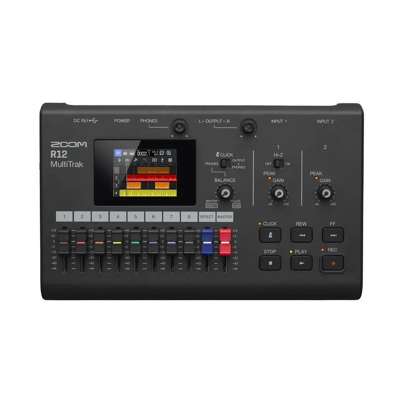 Carica immagine in Galleria Viewer, ZOOM R12 MULTI TRACK RECORDER
