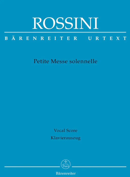 ROSSINI - Petite Messe solennelle (Vocal Score)