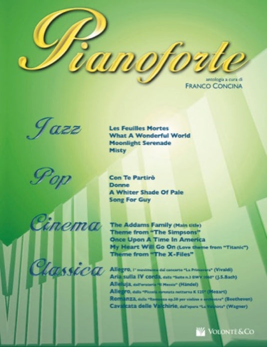 CONCINA - Pianoforte Vol.1 (Jazz Pop Cinema Classica)