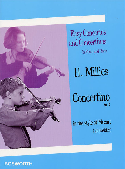 MILLIES - Concertino In D Major
