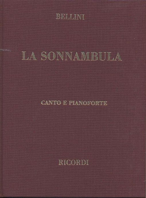 BELLINI -  La Sonnambula - Hard Cover