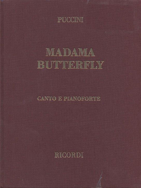 PUCCINI - MADAME BUTTERFLY - HARD COVER