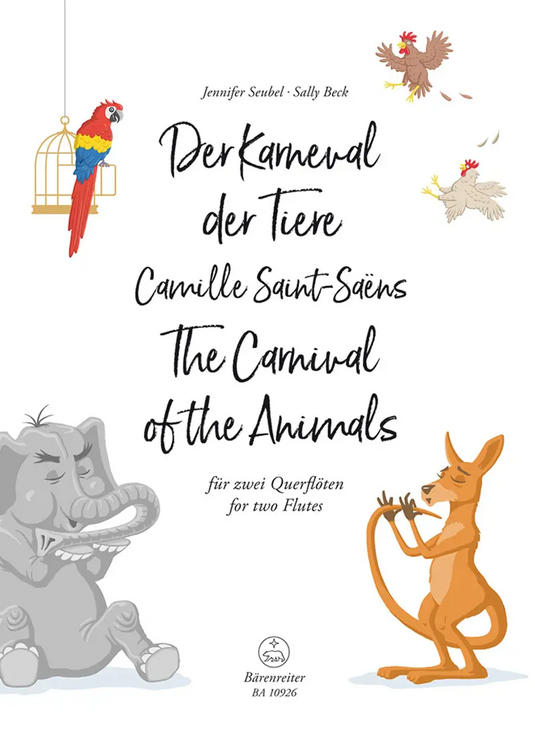 SAINT-SAËNS - The Carnival Of The Animals for two Flutes