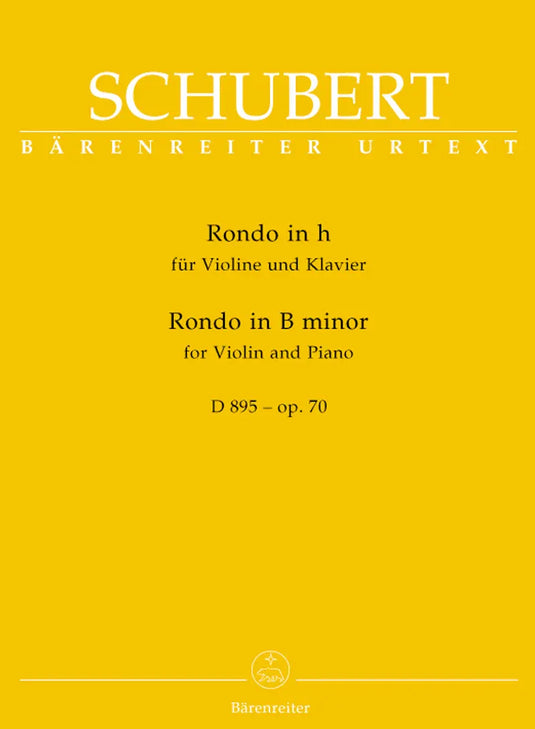 SCHUBERT - Rondo for Violin and Piano in B minor op. 70 D 895